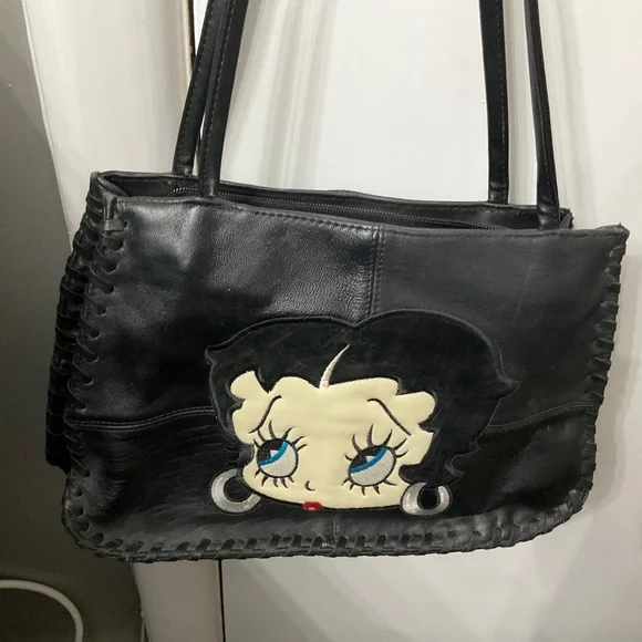 Big Betty Boop Leather a shoulder Bag Purse - Picture 1 of 10